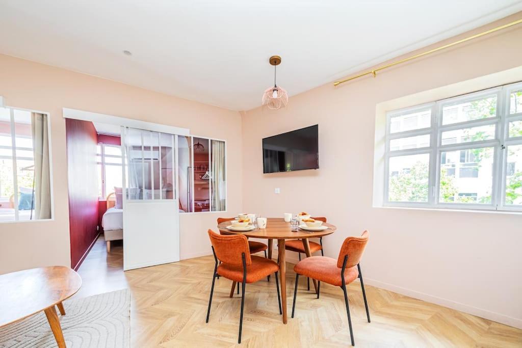 Apartment Superbe Rose Pour 6 Avec Sauna