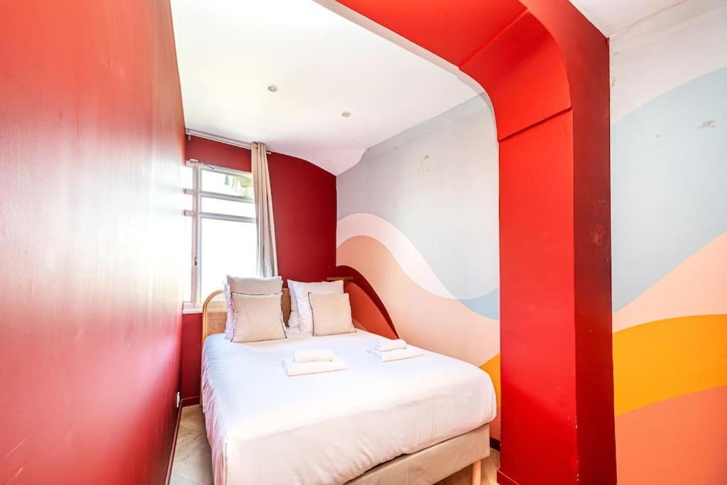 Superbe Rose Pour 6 Avec Sauna Apartment *